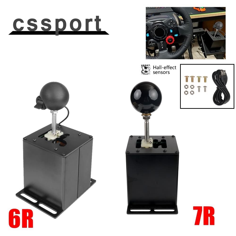 Simulador USB H Gear Shifter PC Para Logitech G29/G25/G27/G920/G923 Thrustmaster T300RS/GT Volante Jogos De Pista ETS2