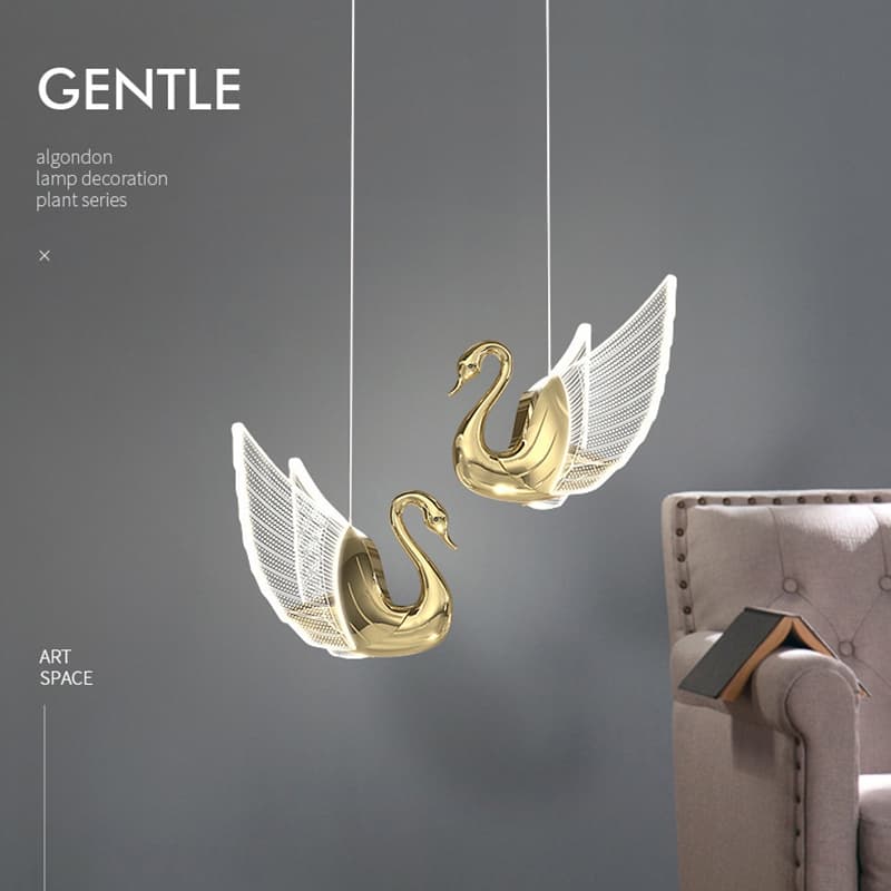 Ouro LED Luz Pingente Moderno Nórdico Pendurado Lâmpada Lustre De Luxo Iluminação Interior Decoração Para Casa O Quarto