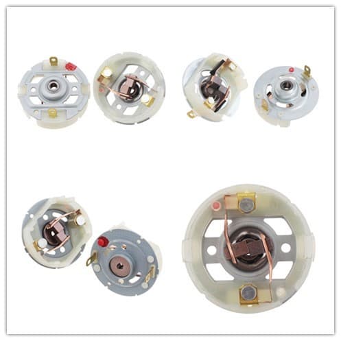 2Pcs RS550/RS775/RS380 Porta-Escovas De Carvão Para Motor RS550 RS555 RS545 Acessórios Motores Com Escova De Cobre Substituir