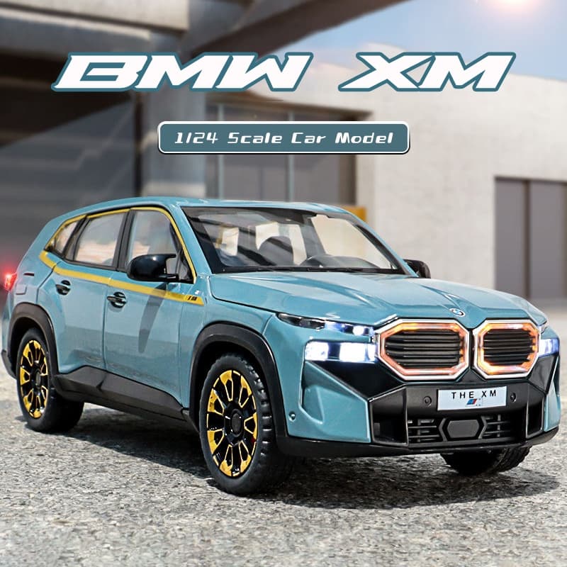 1 : 24 BMW XM Modelo De Carro De Liga Leve Fundido Sob Pressão Car Sound Light Série Entusiasta Do Brinquedo De metal Para Crianças