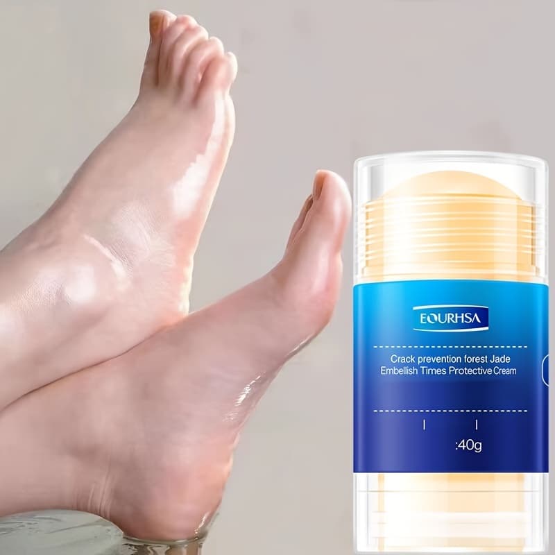40g Creme Ultra-Hidratante Para Os Pés-Jojoba Suavizante , Óleos De Abacate E Aloe Vera Suavizar Secos , Rachados-Esfoliação Suave A Pele Áspera , Solução Diária Feminina