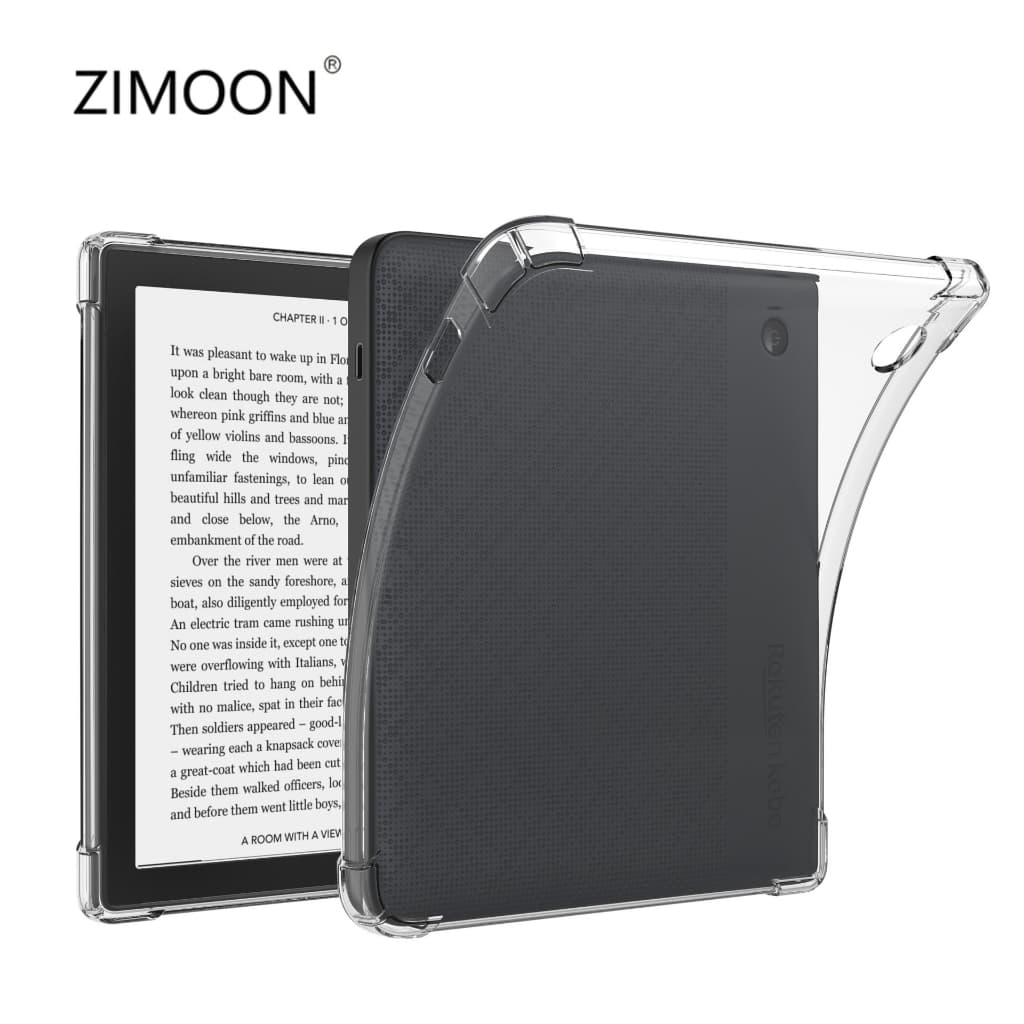 Capa Traseira Transparente Slimshell Soft Case Para O Novo Kobo Libra Colour/2/H2O Premium TPU Leve Clara 2E/HD Nia