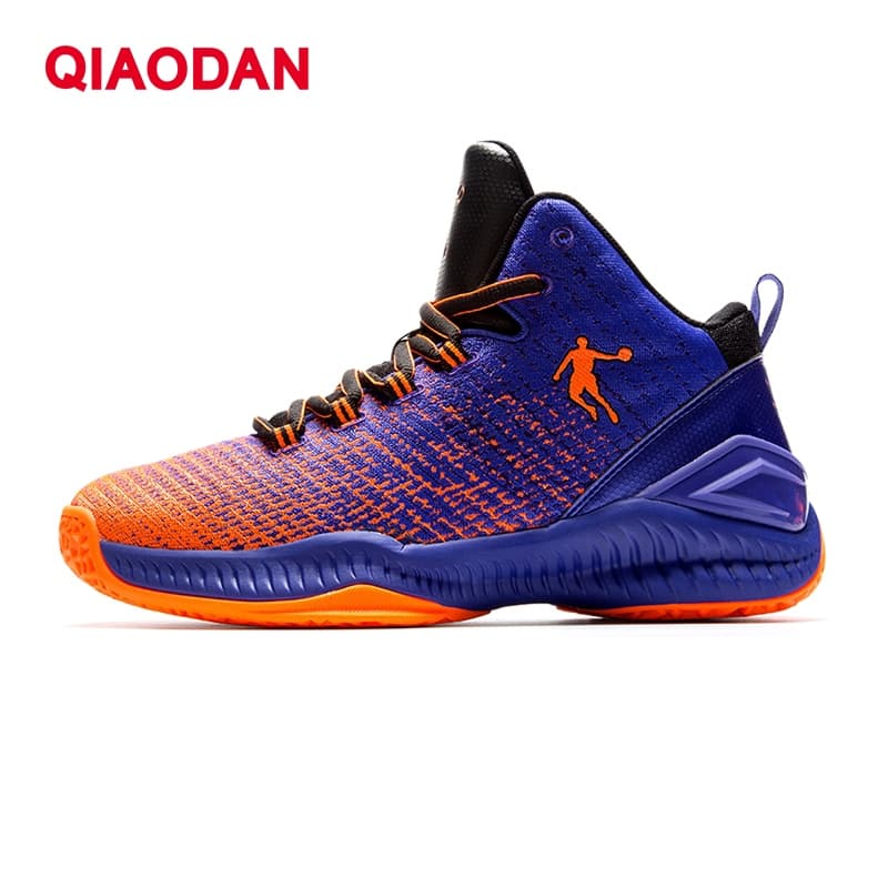 Qiaodan Duya Pro Se Tênis De Basquete Masculino De Alta Elasticidade Com Amortecimento Rebote XM1580103 & * -