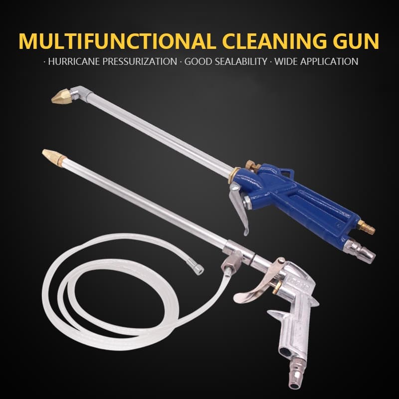 2 Em 1 Pneumático De Alta Pressão Água/Ar Lavador De Óleo De Motor De Pistola Duas Vias Para Limpeza Automática