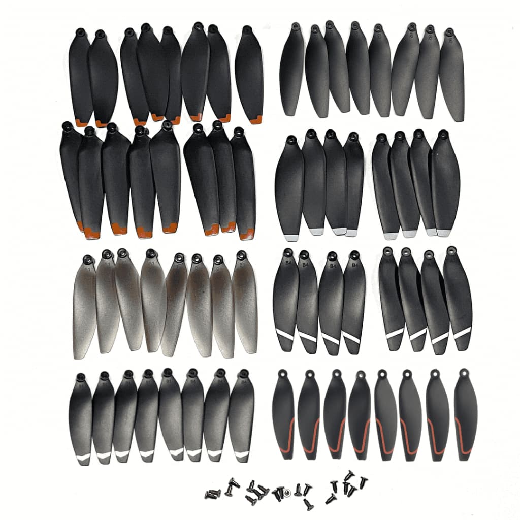 Hélice Drone Original Para Pás De Motores Brushless Com Parafusos Acessórios Dron RC Quadcopter Ventiladores De Motor L600/L900/KF106/K918/AE8/S1S/SG108/E88/F198/JS23/P11/SG105/S8S