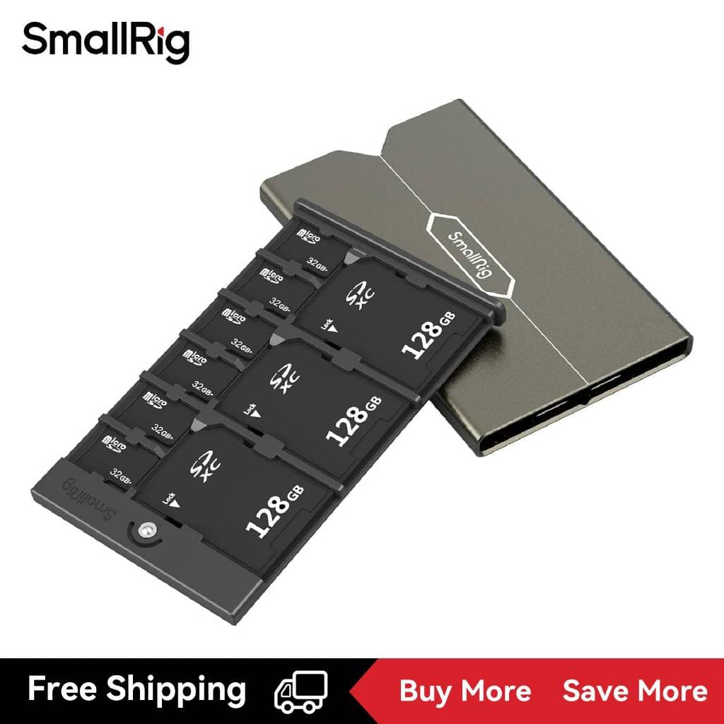 Estojo Para Cartão De Memória SmallRig SD E Micro (TF) 2832B