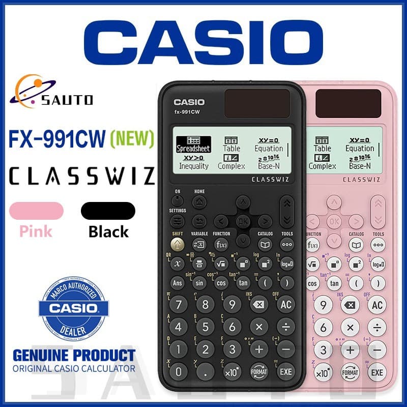 Novas Calculadoras Científicas Casio fx-991CW