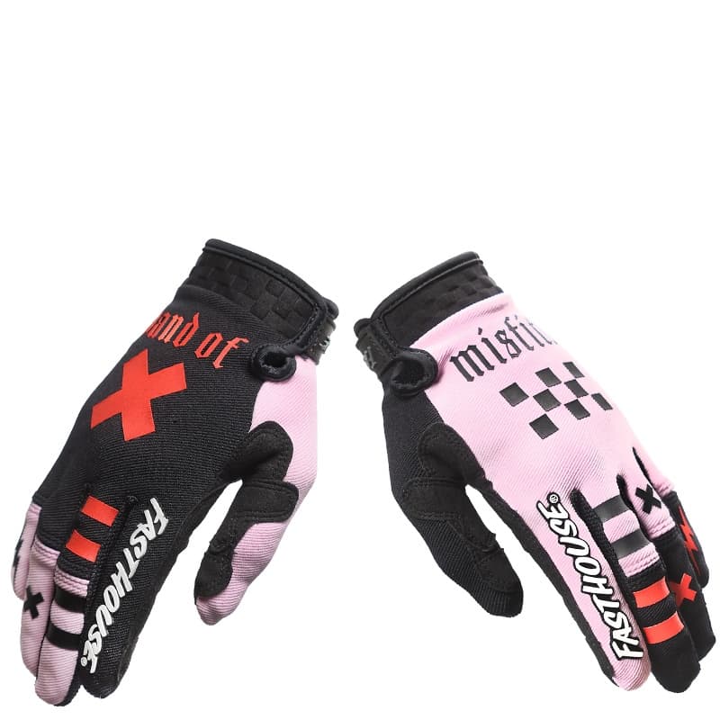 FASTHOUSE 2024 Tela Sensível Ao Toque Rosa Masculino E Feminino Dedo Cheio Longo mountain bike Ciclismo Velocidade Lenta