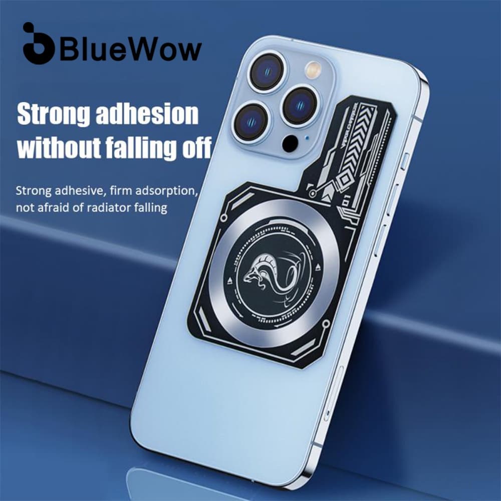 Telefone Celular BlueWow Placa De Resfriamento De Área Dissipador De Calor Para Ventiladores Refrigerador De Jogos