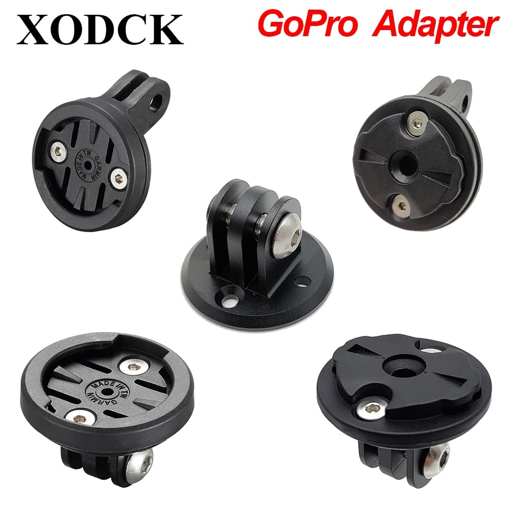 Garmin Gopro Combo Suporte De Montagem Adaptador Liberação Rápida Câmera Farol Para Wahoo Bryton K-EDGE