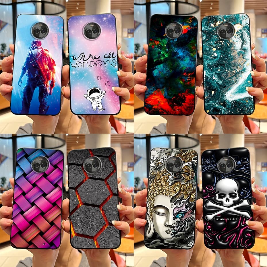 Motolora Moto X4 Estojo Impresso Mármore Moda Pintado À Prova De Choque Para X 4 De Capa De Silicone Macia