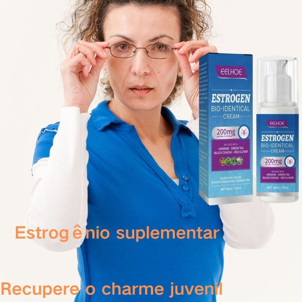 Estrogênio Bio-Idêntico Hot Cream Para Terapia De Equilíbrio De Alívio Da Menopausa