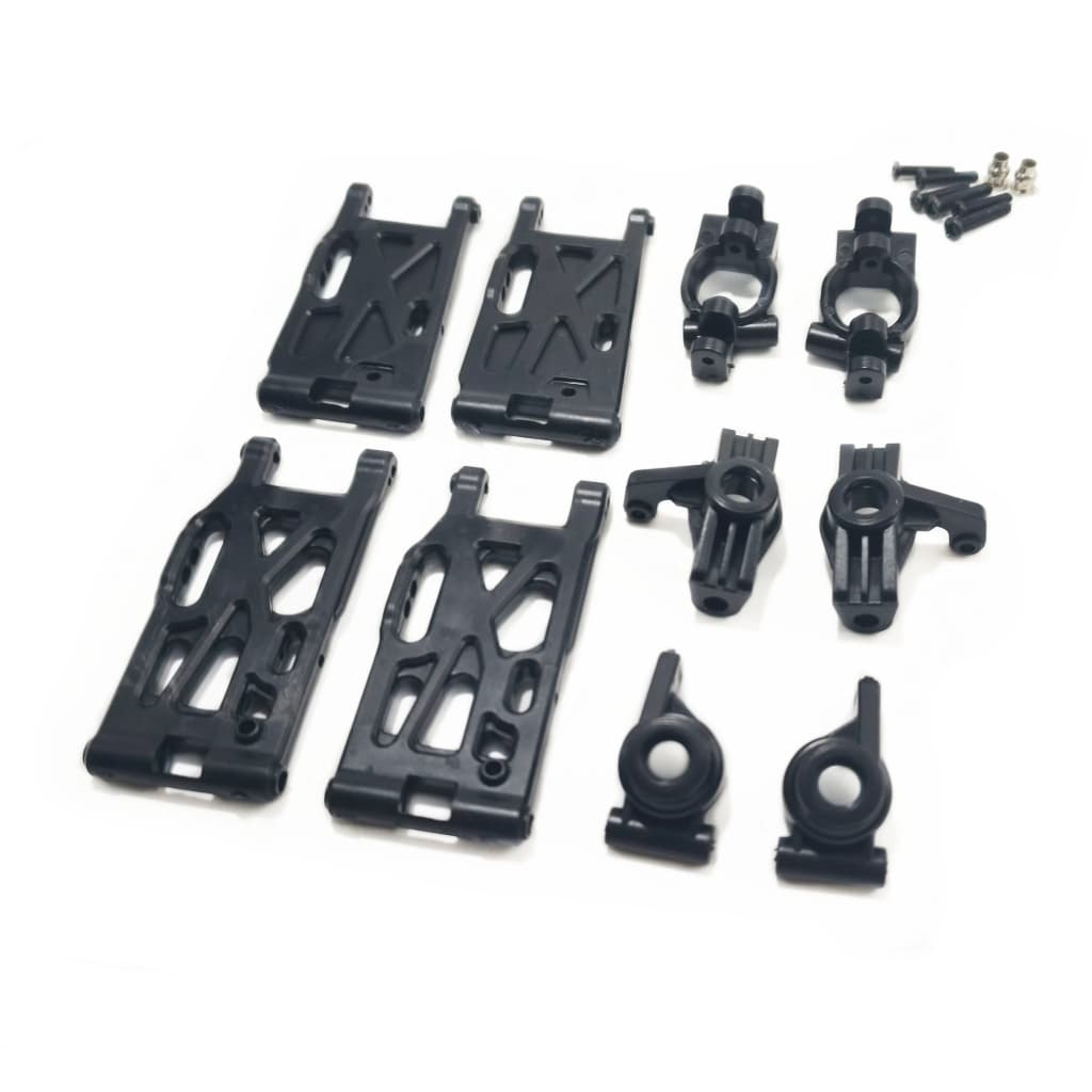 wltoys 144001 124019 124017 original Dianteira E Traseira Braço c Copo Traseiro Conjunto De Acessórios Parte Peças De Direção