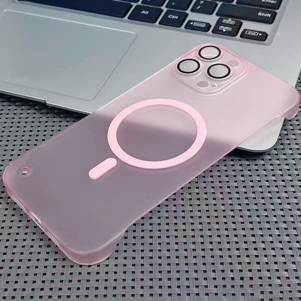 Luxo Ultra-Fino Sem Bordas Carregamento E Resfriamento Magnético Fio Com Filme De Lente Embutido Compatível IPhone 11 12 13 14 15 PRO MAX Plus
