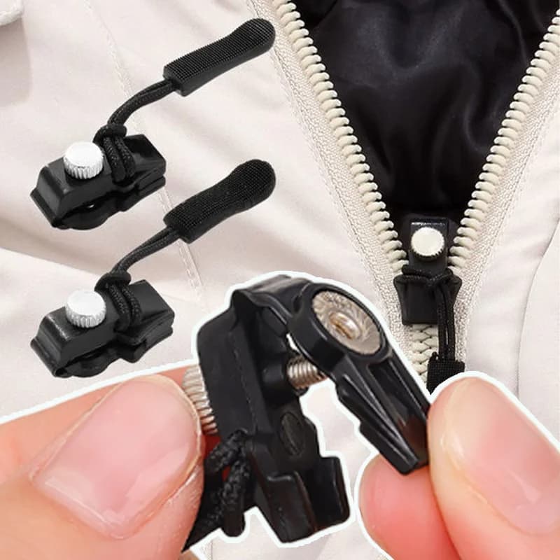 1/3Pcs Kit Universal De Reparo De Zíper Metálico Com Removível Ferramentas De Costura Instantânea Para Bolsa De Bagagem De Roupas