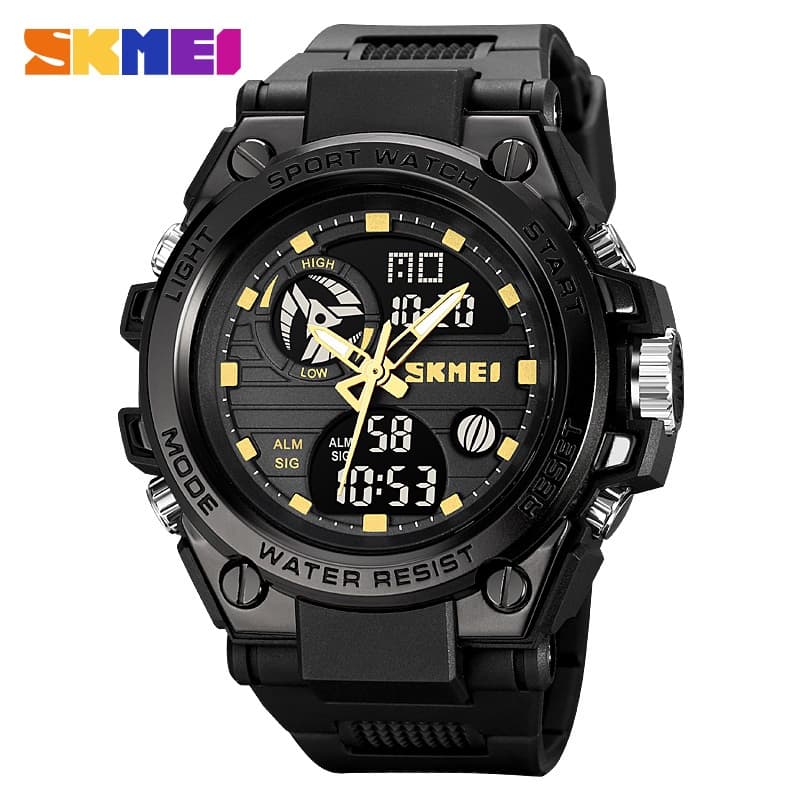 SKMEI 2031 digital esporte impermeável relógio de quartzo homem levou relógio militar homem