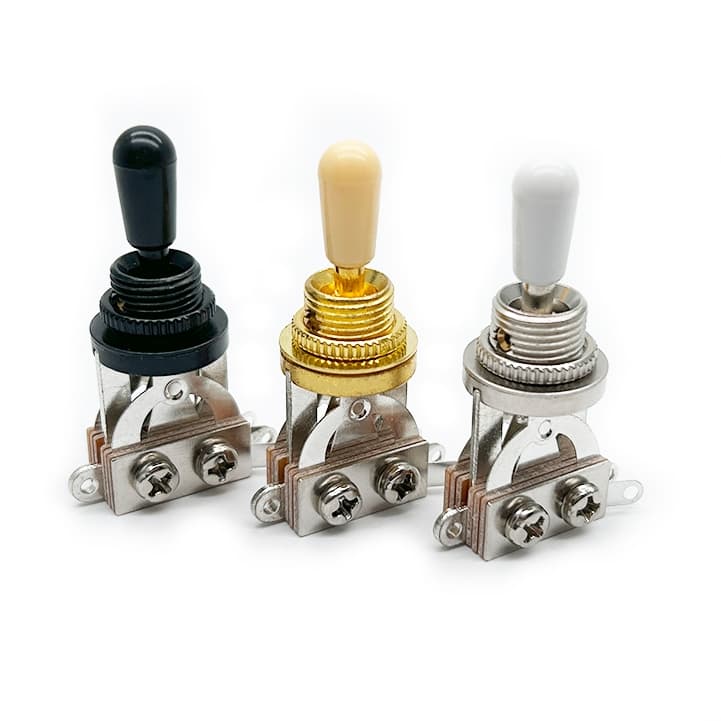 LP 3 Chave De Comutação Way Toggle Switch Para Peças De Guitarra Elétrica Les Paul