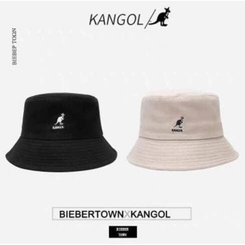 Kangol Kangaroo Chapéu de Canguru de Algodão Puro Chapéu de Balde Plano Casual Influenciador do Mesmo Estilo Moda Chapéu de Sol Chapéu de Bacia Homens Mulheres