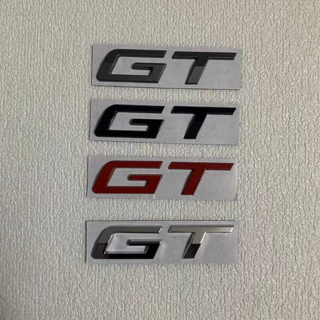 Novo 3D Metal Peugeot GT Logotipo Do Carro Autocolantes Porta-Malas Traseiro Decalque Emblema Para 508L 4008 5008 508 2008 308 408 Último Universal