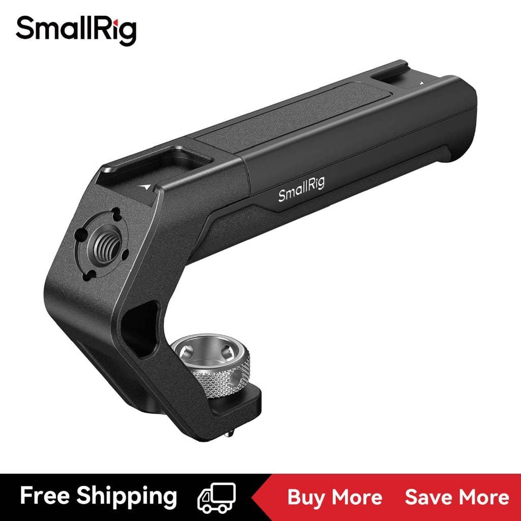 SmallRig Cabo Superior Leve Com 3/8 "-16 Pinos De Localização Para ARRI , De Câmera Minúscula Apenas 113g Plástico De Engenharia De Alta Resistência Dois Suportes De Sapata Fria 4757