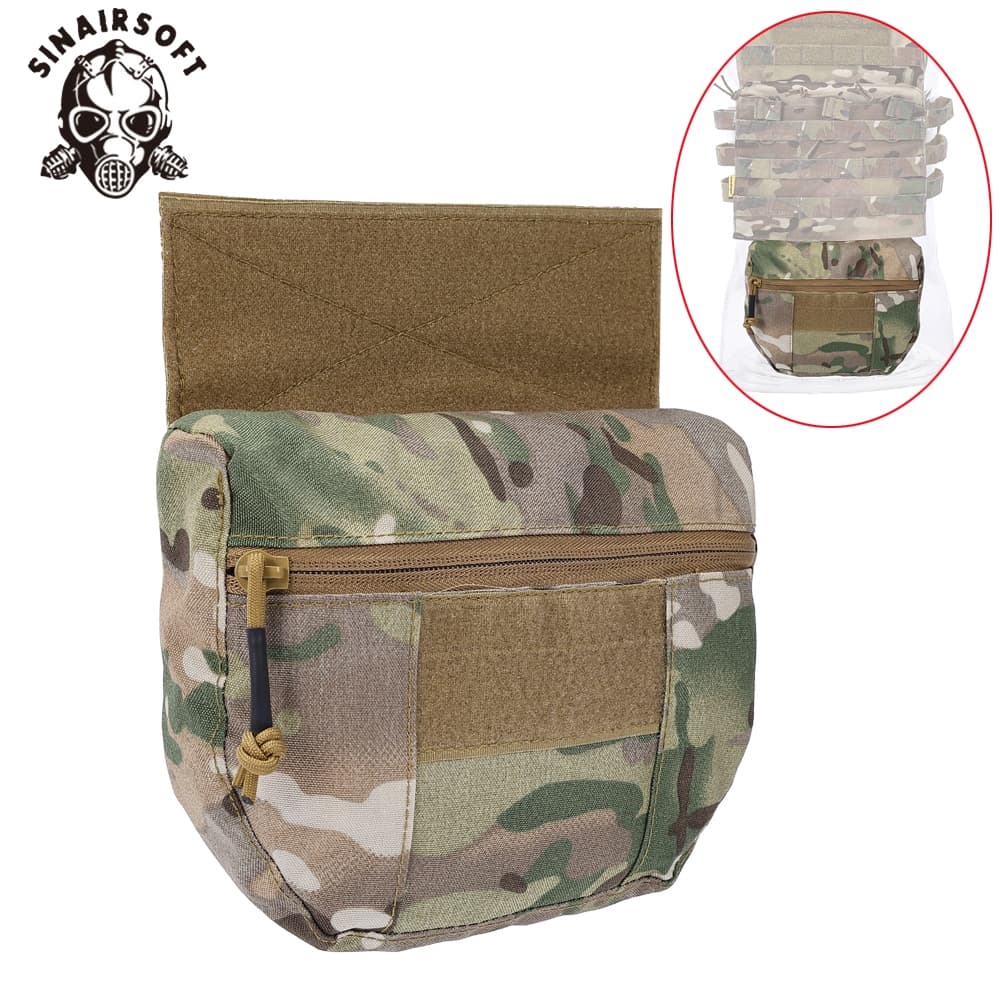 Tactical Accessories Storage Bag Hunting Military Army Molle Vest Armor Carrier CRM CRX D3 Chest Rig Drop Dump Pouch Bag