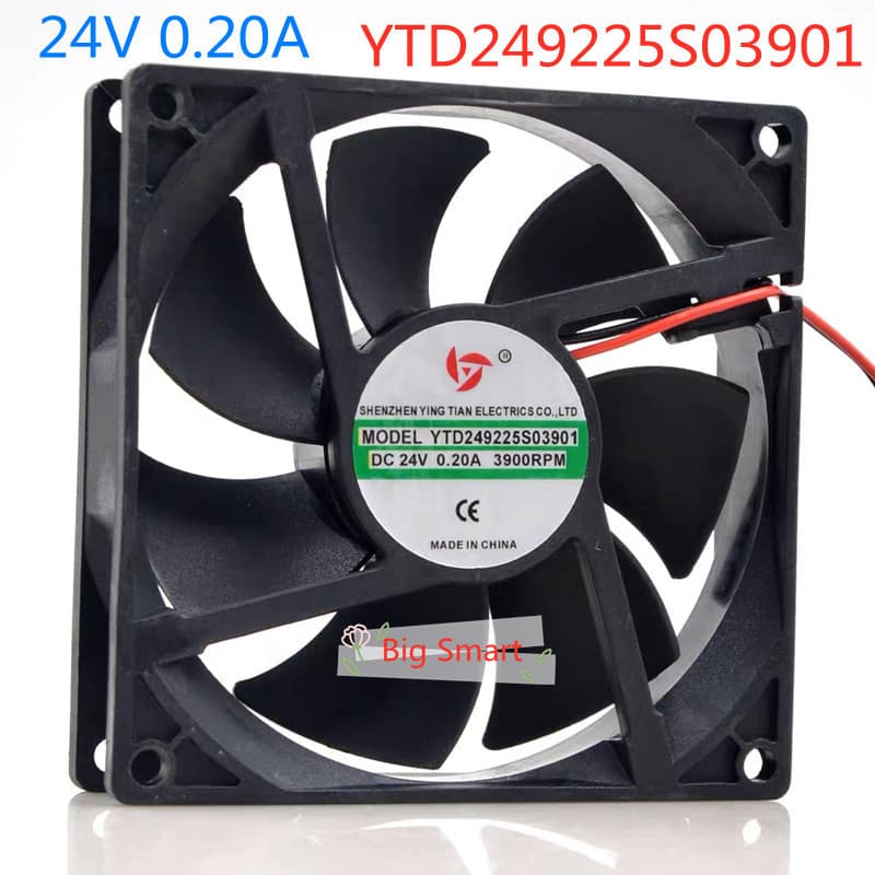 1pc YTD249225S03901 original 9225 9,2cm 24V 0,20a Ventilador De Resfriamento Da Máquina De Solda