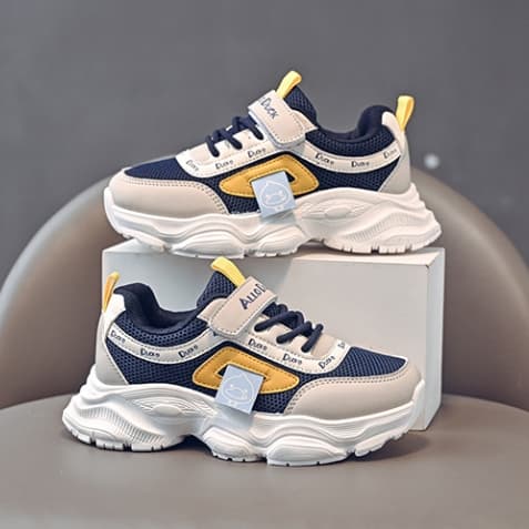 Tênis infantil Sapatos infantis casuais para meninos Moda tênis de corrida para meninas Leve e macio