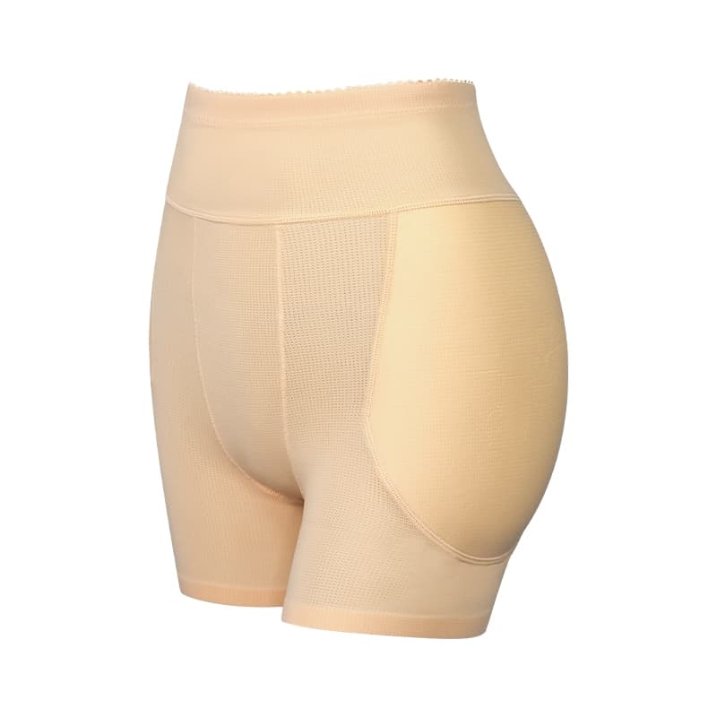 Shorts modeladores de corpo com enchimento e cintura alta para realce de bumbum