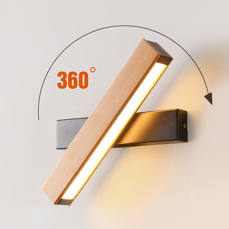 Nordic LED Lâmpada De Parede Madeira Maciça Quarto Cabeceira Sala Estar Luz Moderna Simplicidade Estudo Lâmpadas Ilumina