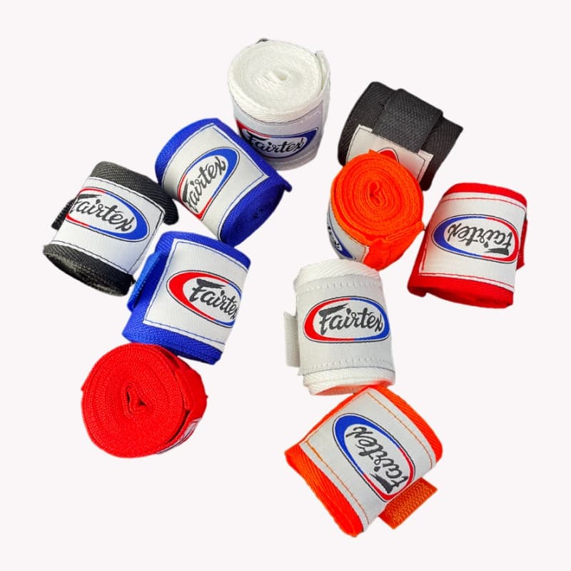 2 Pçs 1.75M/3M Fairtex Boxe Mão Envoltórios Algodão Alta Elasticidade Esportes Sanda Muay Thai Envoltório De Para