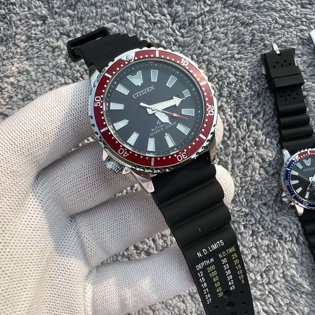 CITIZEN Varrendo Segundo Movimento Pulseira de Silicone Esportes Lazer Relógio de Pulso dgyh