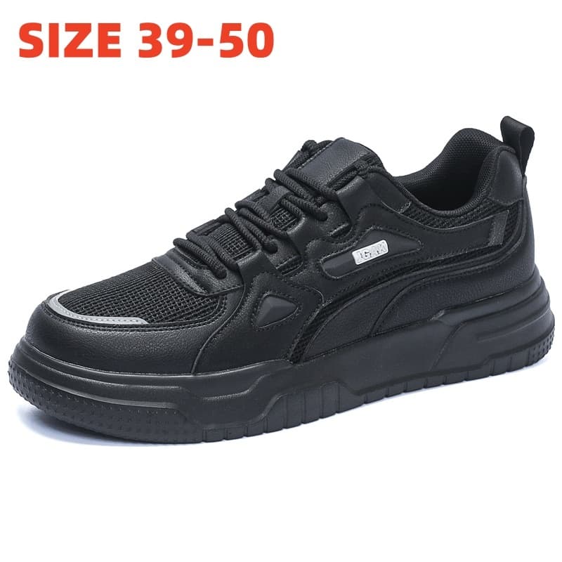 Sapatos Masculinos Plus Size 47 48 49 50 Tênis Casuais Esportes De Corrida Luz Respirável Malha