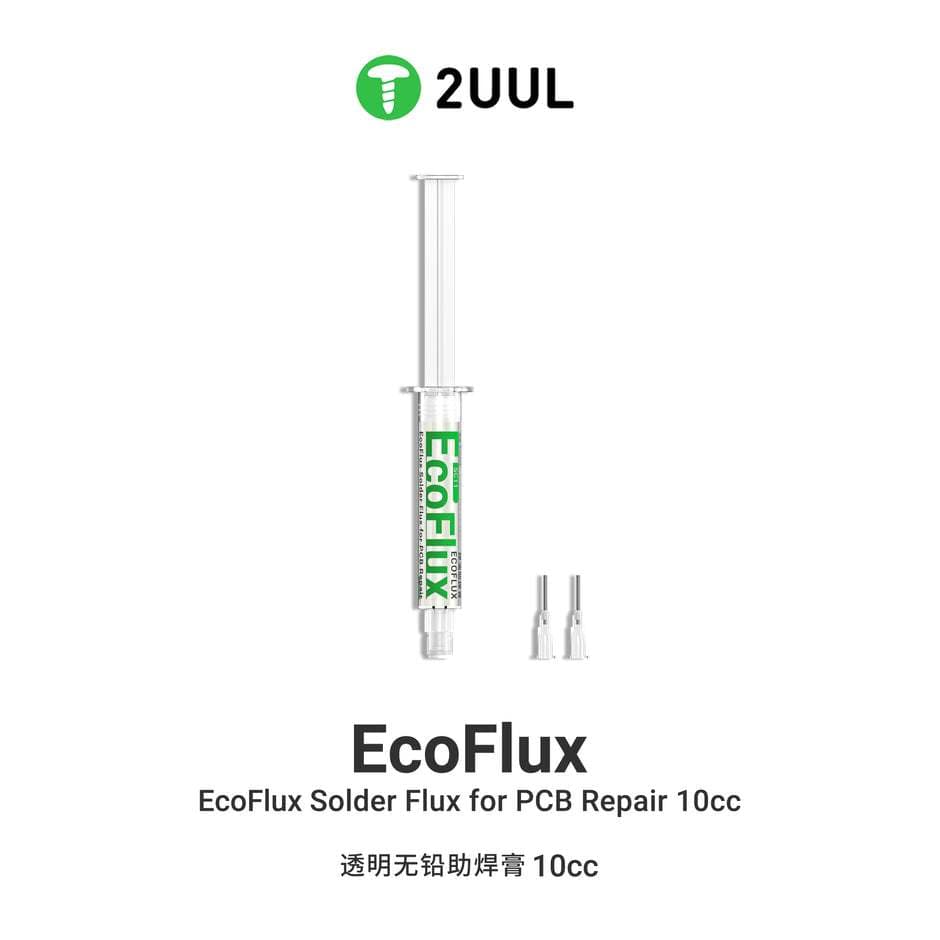 Fluxo De Solda 2UUL SC11 EcoFlux Para Reparo De PCB 10cc Celular
