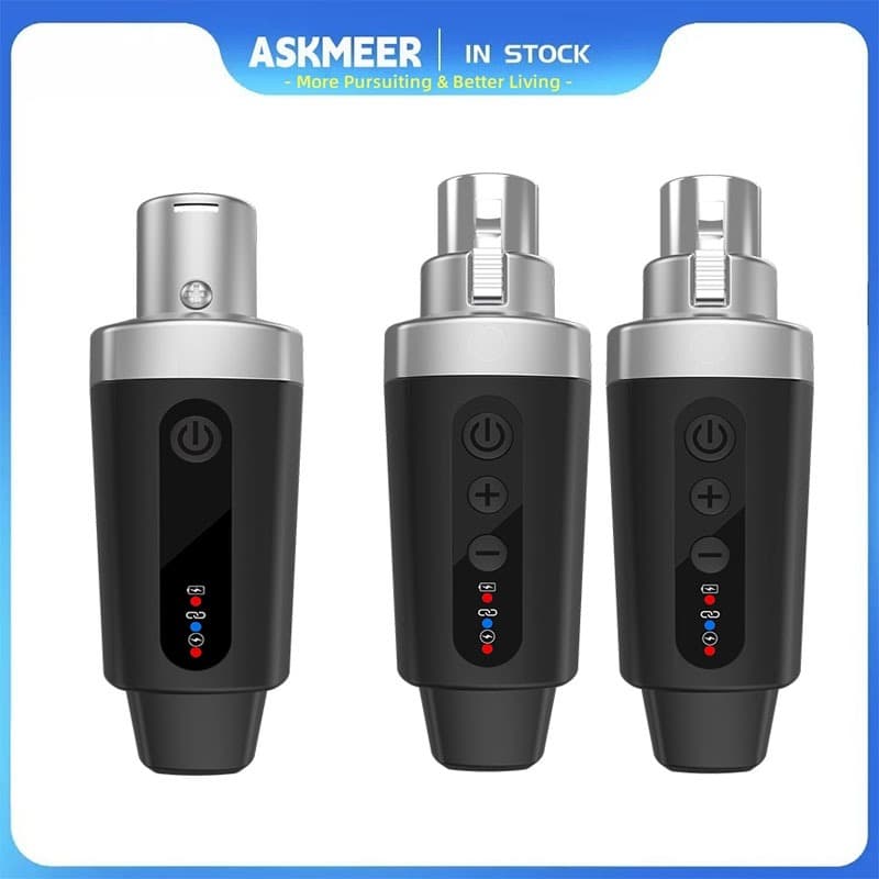 Receptor Transmissor De Sistema De Microfone Sem Fio 2.4Ghz Para Instrumento Dinâmico