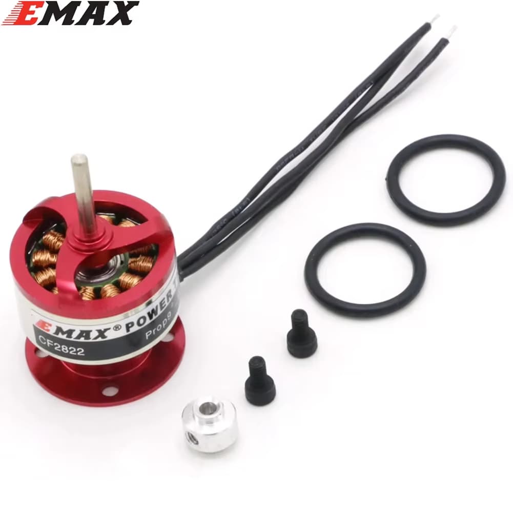 Motor Sem Escova Emax CF2822 1200kv Com Adaptador De Hélice Para Quadricóptero Multicopter RC