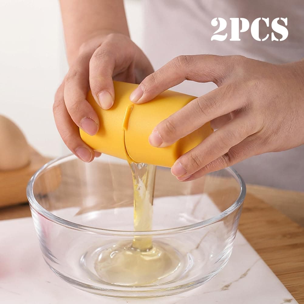 1/2 Pçs Abridor De Casca De Ovo Biscoito Para Ovos Crus Descascador Cozido Cubo Separador Ferramenta Portátil Gadgets De