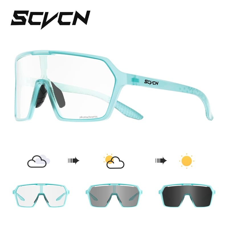 SCVCN Óculos Fotocromáticos Para Ciclismo , MTB , Motocicleta , Pesca , Escalada , Caminhadas , Esportes Ao Ar Livre , D