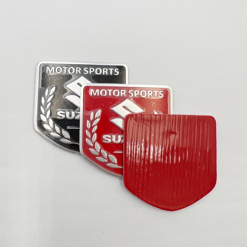 3D Alumínio Suzuki MOTOR Esportes Esporte Para Swift Grand Vitara Jimny Baleno Carro E Motocicleta Adesivos Decorativos