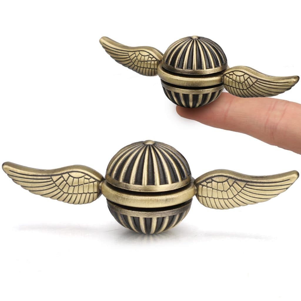 Bola De Metal EDC Fidget Anti-Stress Spinner Brinquedos Dedo Girando Giroscópio Crianças Adultos Desktop Alívio Do Estre