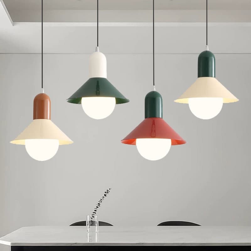 Para Sala De Estar Quarto Cozinha Café Moderno Restaurante Decorativo Lustre Nordic Criativo Pingente Luz Retro Led Pend