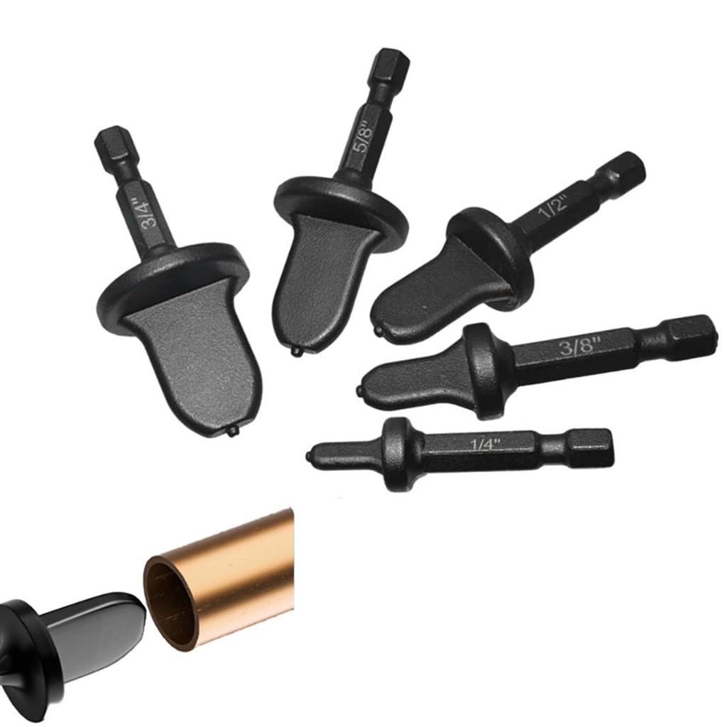 5 Peças De Flange De Tubo De Cobre E Alumínio Para Broca