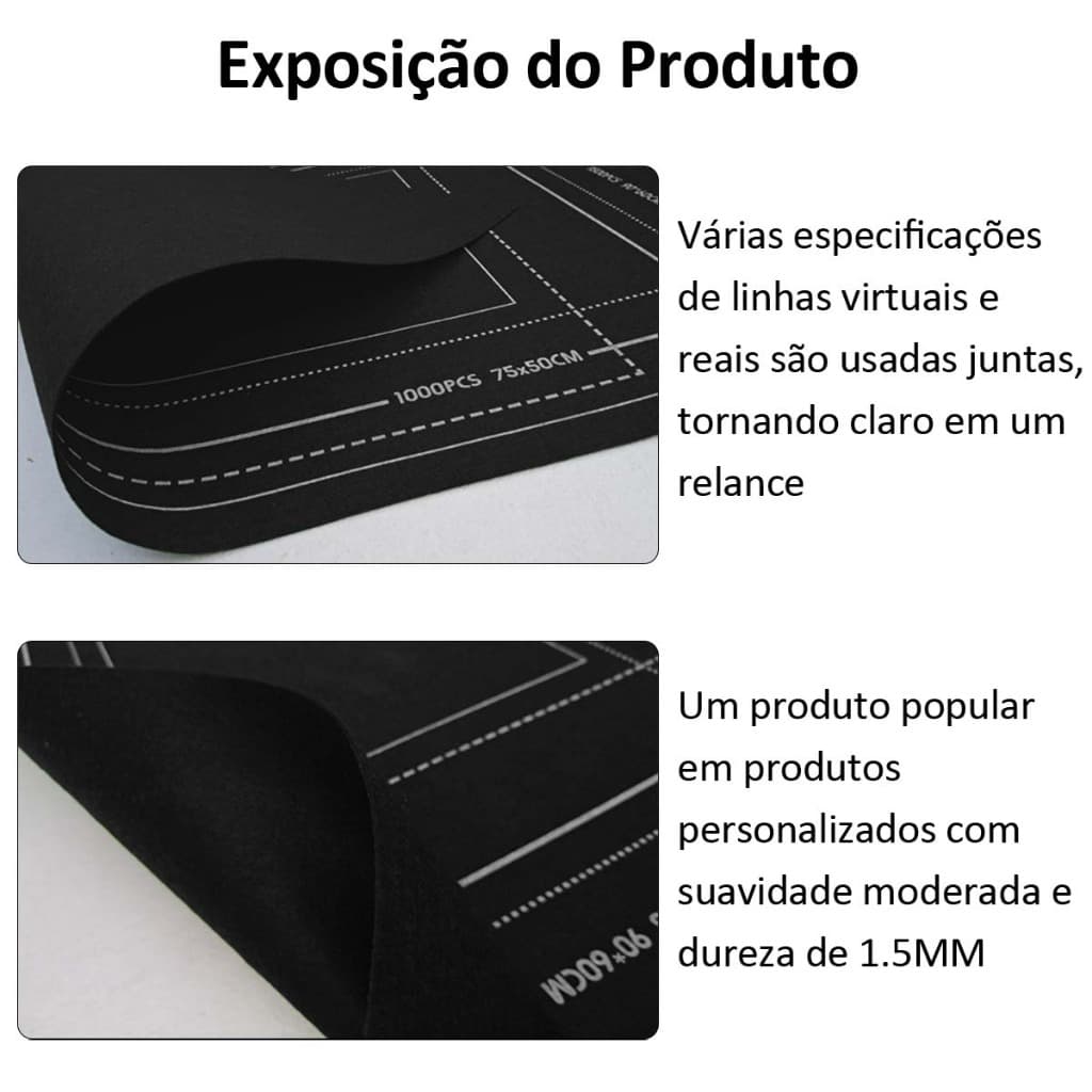 Tapete de feltro dobrável para armazenamento de quebra-cabeças para armazenamento de quebra-cabeças