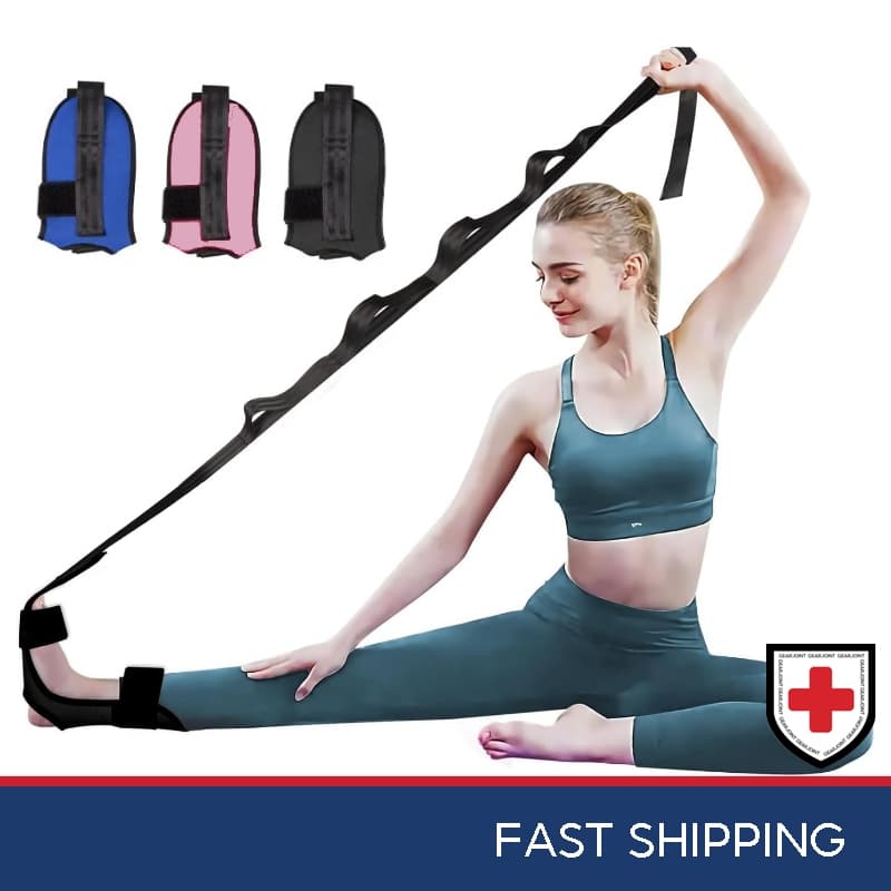 Maca De Pé/Panturrilha Para Fascite Plantar-Cinta De Alongamento De Isquiotibiais Tendinite De Aquiles , Cinto Ligamento