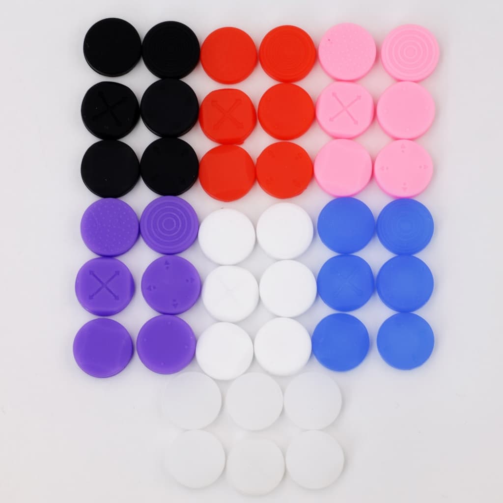 2 Pçs Substituição Silicone Polegar Aperto Tampa Joystick Analógico Capa Protetora Caso Para Sony PlayStation Psvita PS