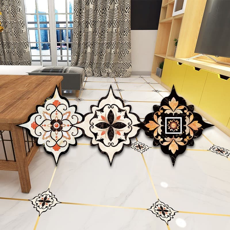 36 Peças Adesivos De Parede À Prova D'água Piso Papel Tijolo Adesivo Decoração De Casa