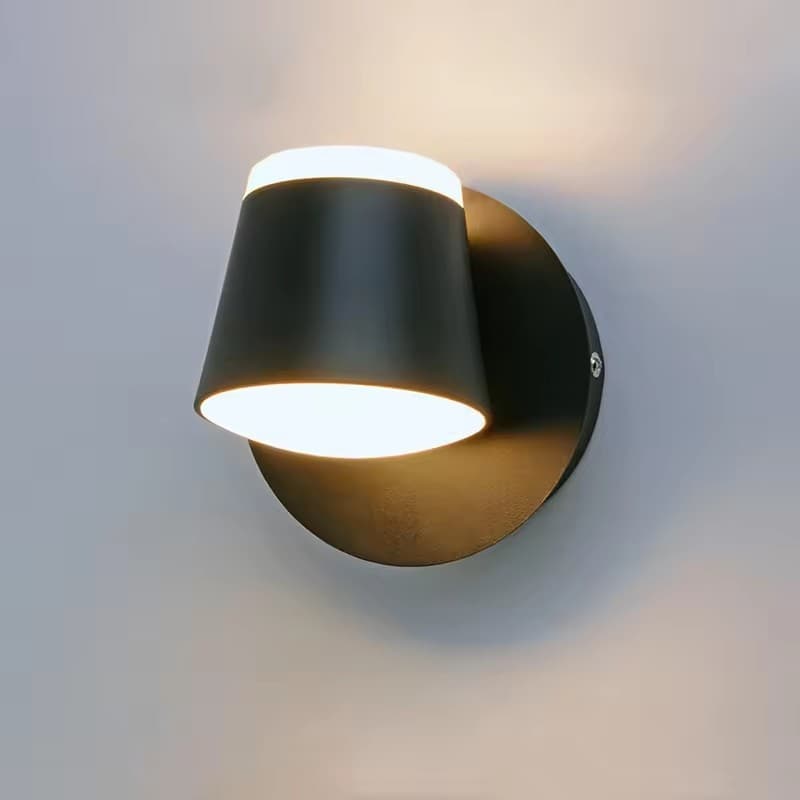 Criativo Rotativo Luzes De Parede Nordic Quarto Cabeceira LED Lâmpadas Iluminação Interior Arandelas Decoração Casa Ajus