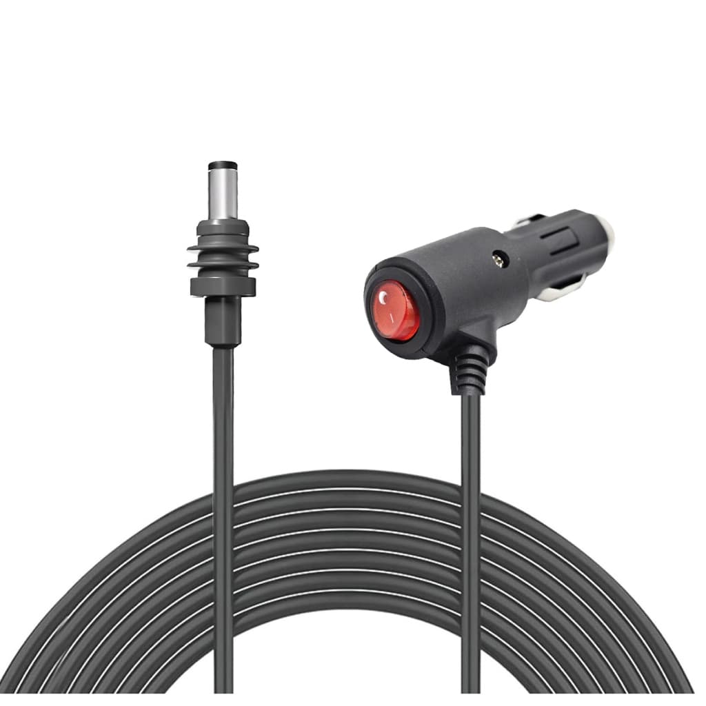 2M/3M/5M For Starlink Mini DC Power Cable Direct To Cigaretter 12V Adapter Power Cable For Starlink Mini With On Off Swi