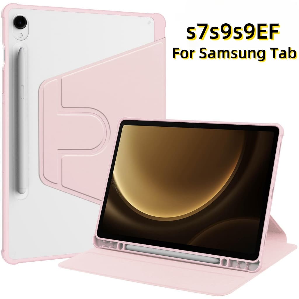 360 ° Capa Protetora Rotativa Para Samsung Galaxy Tab S9 FE 10.9 S6 Lite 10.4 S10 Plus 12.4 Polegadas A9 S9 S7 S8 A8 A9