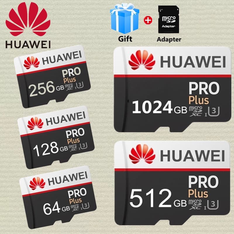 Cartão SD Huawei Micro Class10 1024GB 512GB 256GB 128GB De Memória