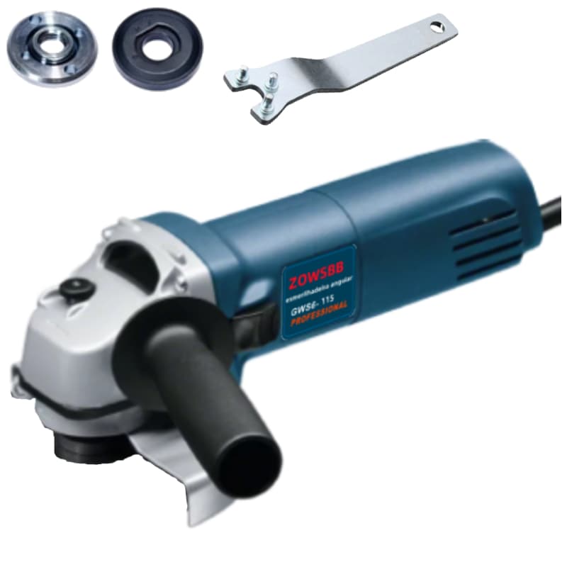 Mini Esmerilhadeira Angular Professional Gws6-115 Azul 950w ZOWSBB 110V-220V